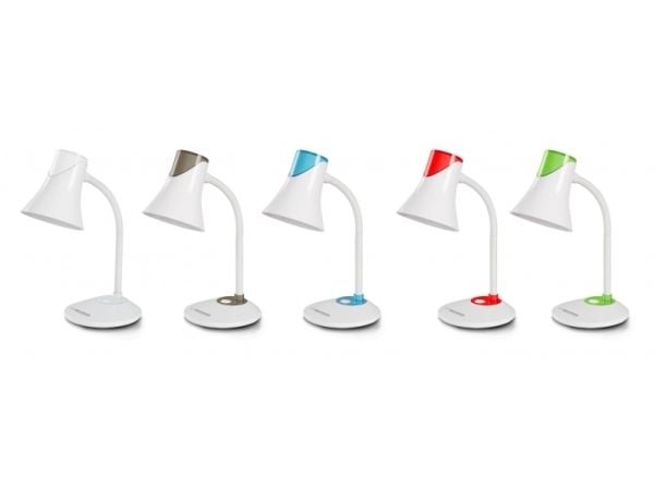 Esperanza E27 POLARIS ELD111W skrivebordslampe, hvit