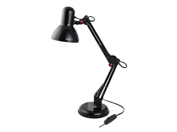 Bordlampe Esperanza ELD112K Esperanza bordlampe e27 avior svart