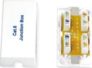 ROLINE Junction Box Cat.6, UTP, Vit, Plast