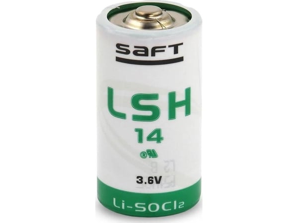 Saft akku LSH14 C / R14 LiSOCl2 SAFT 3.6V 5800mAh (1 szt.)