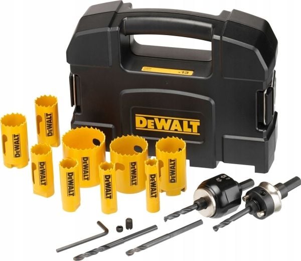 DEWALT 11-delar BIMETALBORRNINGSENHET FÖR ELEKTRISKA FÖRENINGAR