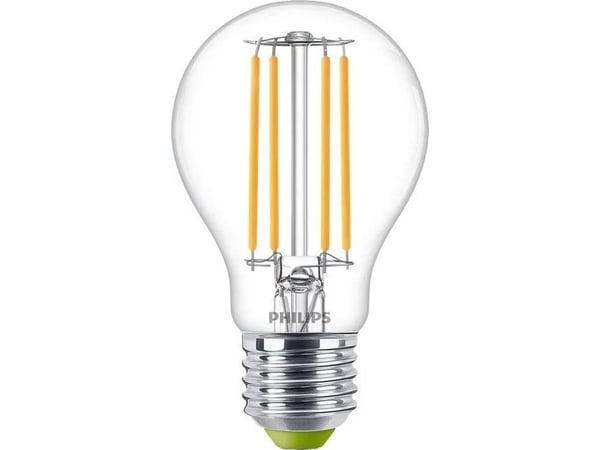 Philips MASTER Ultra Efficient LED Standard 2,3W (40W) E27 840 A60 Klar Glas