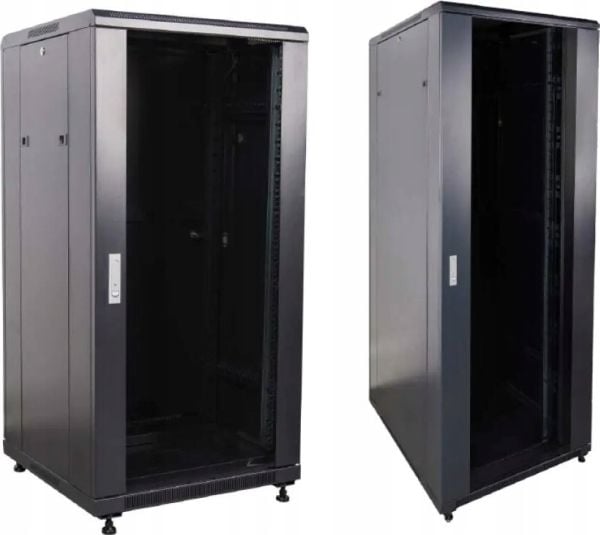 TKH 19-tuumainen seisova teline 24U 600x600x1317 CCSS-0606-24U