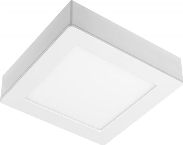 GTV LED innfelt armatur SAMBA 7W 500lm IP40 4000K kvadrat 2w1 LD-SMBKW07W-21