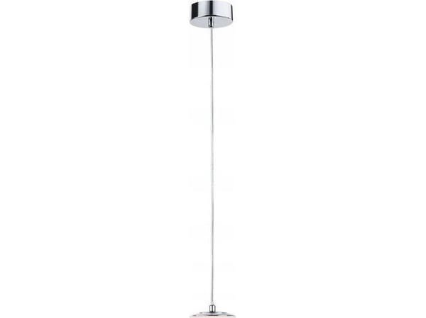 Opphengt lampe Paulmann GOVE LED 9W 900lm 3000K IP44 230V krom satin / metall