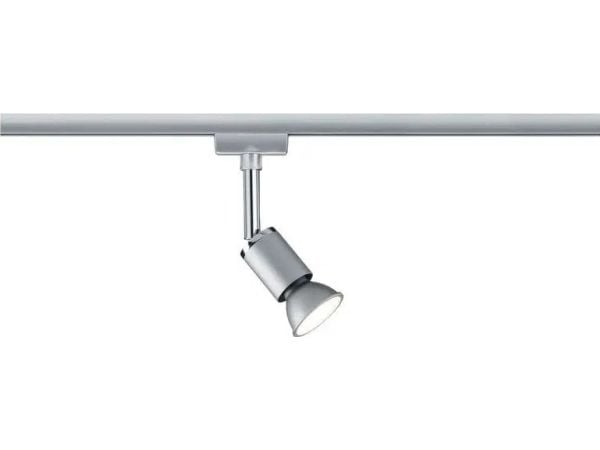 Paulmann 953.31, Spotlight på skinne, GU10, 230 V, Kromfarget