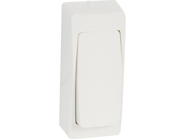 Legrand enpolig tryckknapp OTEO MINI Legrand 086085 vit