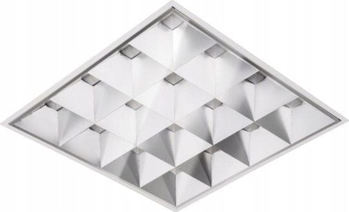 Taklampe LUG LED-panel LUG Light Medica 1 070101.5L02.312 600x600 ED 3900lm/840 MAT SH IP65 innfelt i modultak hvit
