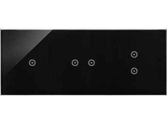 Kontakt-Simon kosketuspaneeli Kontakt-Simon 54 Touch DSTR3132/73 kolme moduulia yksi kosketuskenttä kaksi pystysuoraa kosketuskenttää kaksi vaakasu...