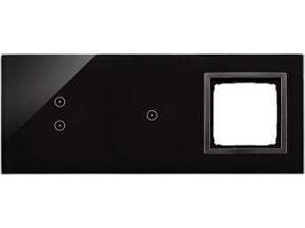 Kontakt-Simon kosketuspaneeli Kontakt-Simon Simon 54 DSTR3310/73 S54 3 moduulia 2 pystysuoraa kosketuskenttää + 1 kosketuskenttä + 1 lisävarusteide...