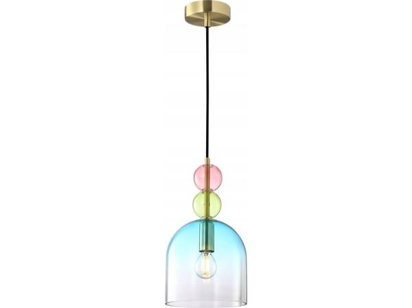 Italux Manso PND-37462A-MC-GD pendellampe | 1x40W E14 | multifarget/gull