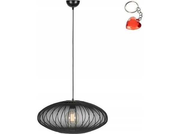 Hengelampe Markslojd Florence 108793, pendel, 1x40W E27, svart