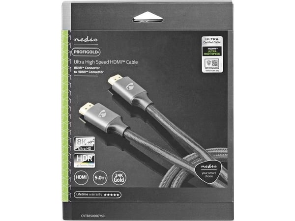Kaapeli Nedis kaapeli Nedis Profigold HDMI 2.1 8K UHD 5m 5m