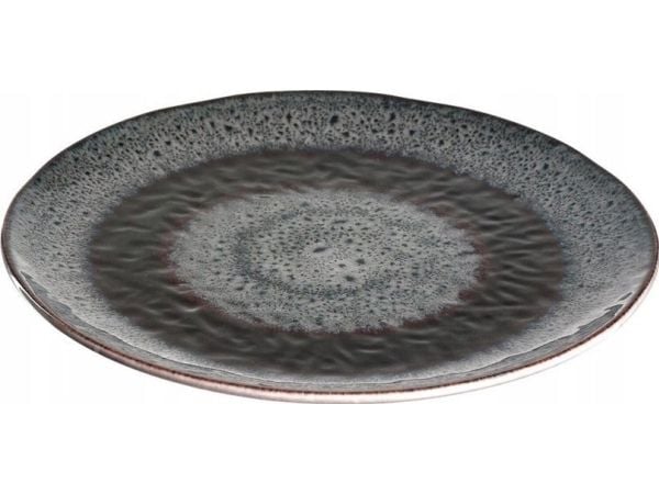 LEONARDO Matera, Middagstallerken, Rund, Keramisk, Grå, 23 cm, 20 mm
