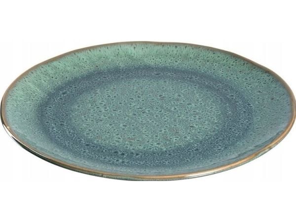 LEONARDO Matera, Middagstallerken, Rund, Keramisk, Grønn, 23 cm, 20 mm