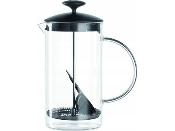 LEONARDO 025507, Svart, Gjennomsiktig, Glass, 1 l, 140 mm, 115 mm, 225 mm