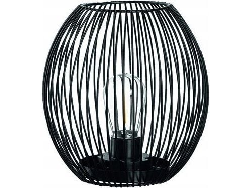 Leonardo LED-lyhty musta 18cm CASOLARE - Leonardo