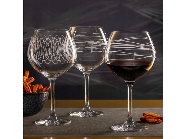 LEONARDO Casella, All-bruk vinglass, Standard glass, Glass, Gjennomsiktig, 630 ml, 21 cm