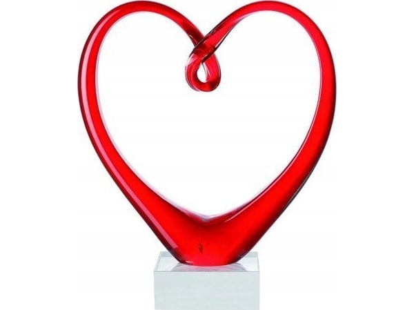 LEONARDO Heart, Rød, Glass, 1 stykker, 1 stykker, CE, 210 mm