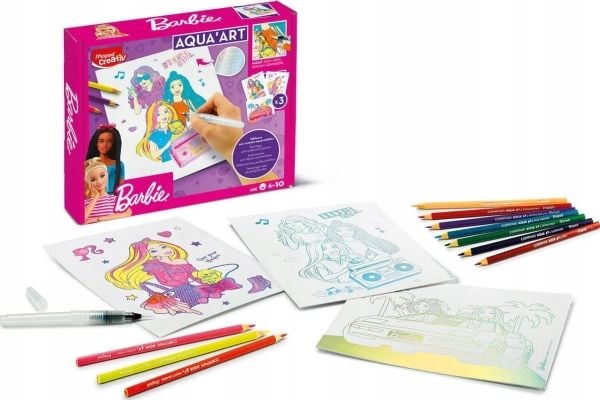 Cx Distribution Maped *****CREATIV Aqua Art akvarellimaalaukset.Barbie 907073