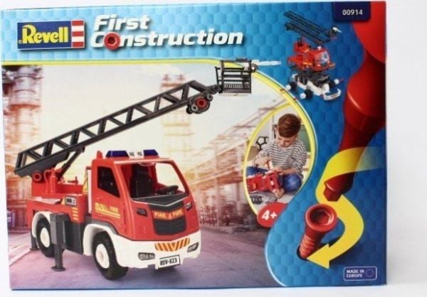 Revell 00914, Brannbil, Monteringssett, 1:20, Alle kjønn, 74 stykker, 4 år