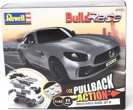 Revell Build ''n Race Mercedes AMG GT R, Perinteinen automalli, 1:43, Mercedes AMG GT R, Poika, 10 kpl, 4 vuosi/vuosia