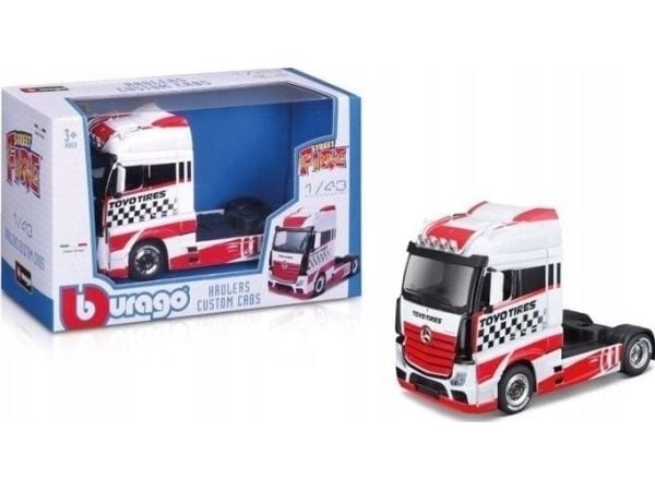 Bburago BBU 1:43 Street FirefightersCustom valkoinen/punainen 32201