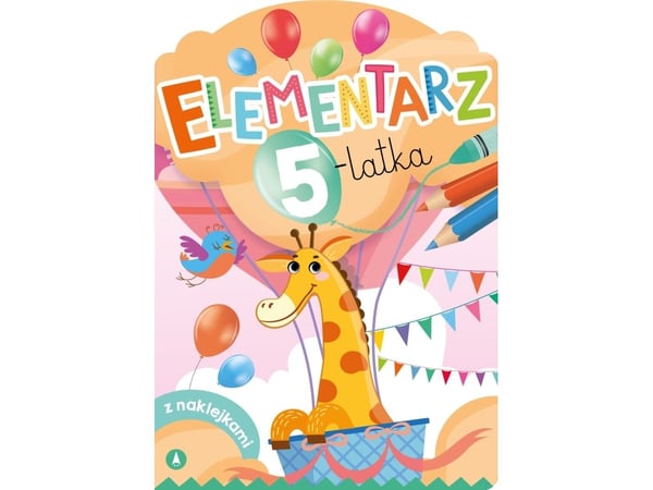 Skrzat Førstehåndbok 5-åring med klistremerker 58.11.13.0 72402