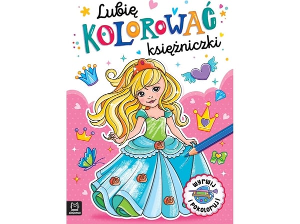 Aksjomat färgläggningsbok prinsessor 39884