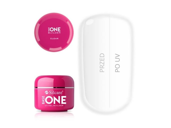 Silcare nail art gel Base One Clear rakentaja 30g
