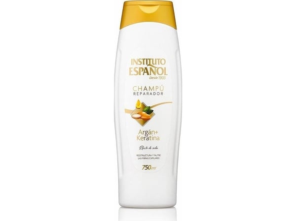 Instituto Español Argan + Keratin reparerende sjampo 750 ml