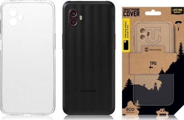 Taktisk TPU-deksel for Samsung Galaxy Xcover 6 Pro gjennomsiktig