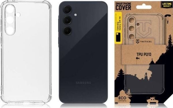 Tactical TPU Plyo Kryt pro Samsung Galaxy A35 5G Transparent