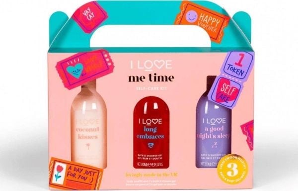I Love I Love Me Time vartalosoflé + suihku- ja kylpygeeli 3x250ml