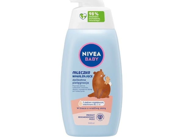 NIVEA_Baby moisturizing milk 500ml