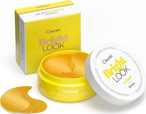 Clavier Bright Look hydrogel øyepads med retinol 60 stk.