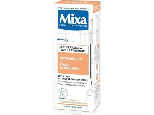 Mixa Vitamin C + Glycolic Acid Anti-Dark Spot Serum 30 ml
