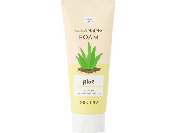 ORJENA_Cleansing Foam Aloes Smile Day rensende ansiktsskum 180ml
