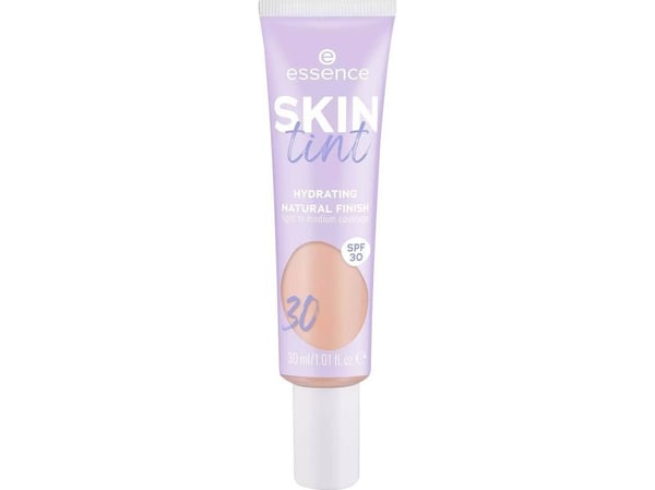 Essence SKIN tint, Tuubi, Nestemäinen, Kaikille ihotyypeille, Kosteuttava, Beige, Luonnollinen