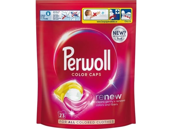 Vaskekapsler Perwoll Color, 23 stk