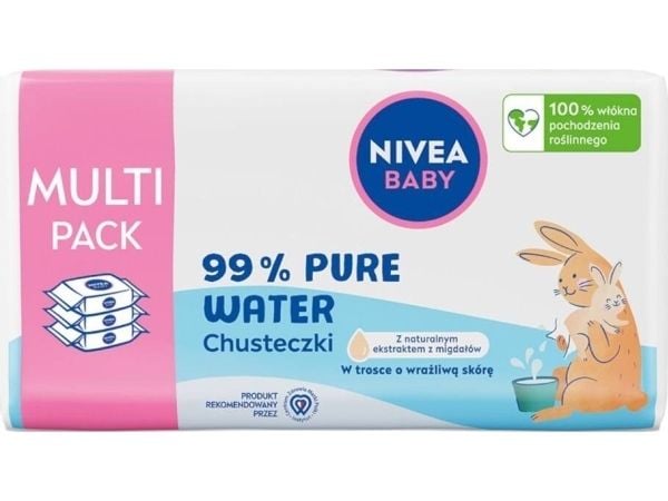 NIVEA_Baby Pure Water wet wipes 3x57 pcs.
