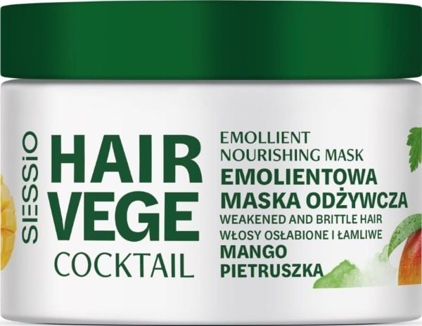 SESSIO_Vege Cocktail hårmaske Mango & Persille 250g