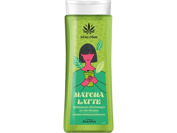 JOANNA_Niezłe Ziółko żel pod prysznic Matcha Latte 300ml