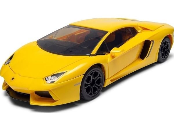 Airfix QUICKBUILD Lamborghini Aventador - gul