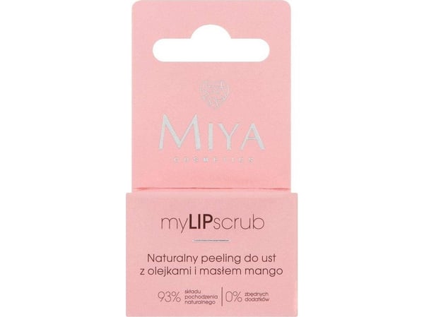 Miya MIYA MyLIPscrub naturlig leppeskrubb med oljer og mangosmør 10g