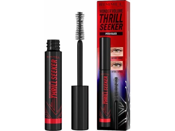 Rimmel London Wonder Volume Mascara Thrill Seeker Pitch Black 8 ml