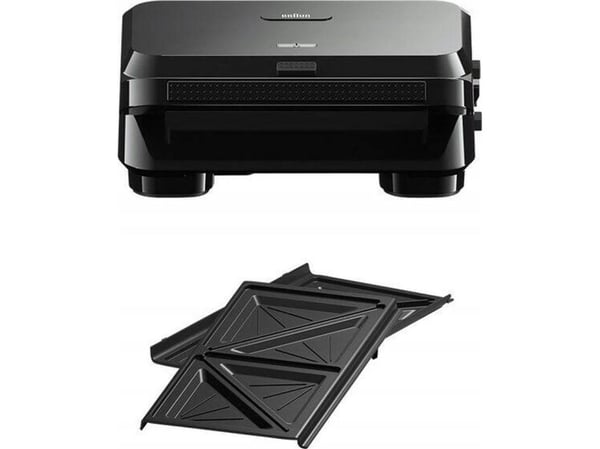 Braun Snack Maker 5 SM5000, Svart, 270 x 130 mm, 800 W, 220 - 240 V, 50/60 hz, 275 mm