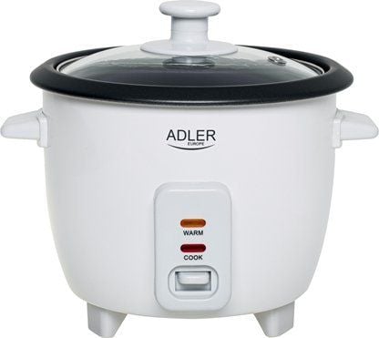 Adler Rice Cooker | AD 6418 | 300 W | 0.6 L | Number of programs 2 | White