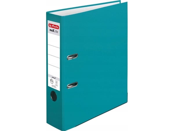 Herlitz maX.file, A4, D-ring, Förvaring, Polypropylen (PP), Turkos