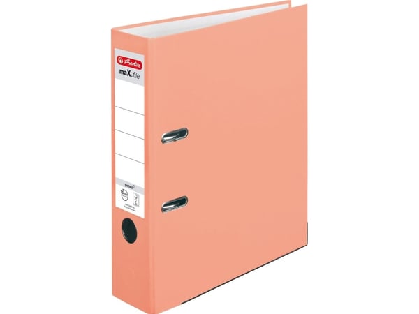 Herlitz maX.file - A4 - Holdesløyfe - Oppbevaring - Polypropylen (PP) - Oransje - Tyskland